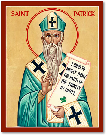 St. Patrick icon